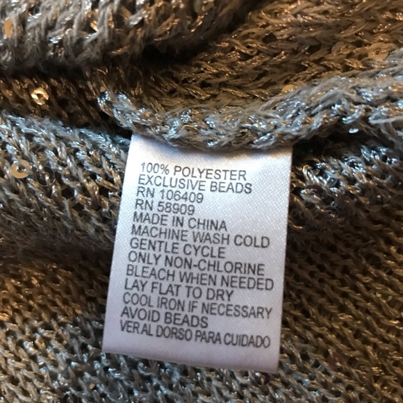 Sparkling Silver Cremieux Sweater - Picture 5 of 7